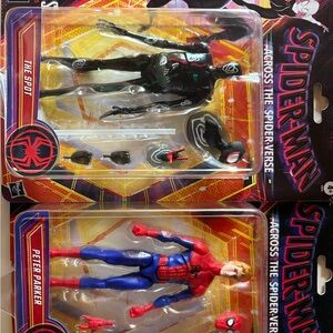 Spider-Man Across the Spider-Verse Peter Parker & The Spot Action Figure 2-Pack